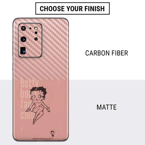 Betty Boop Fan Club Galaxy S20 Ultra 5G Skin